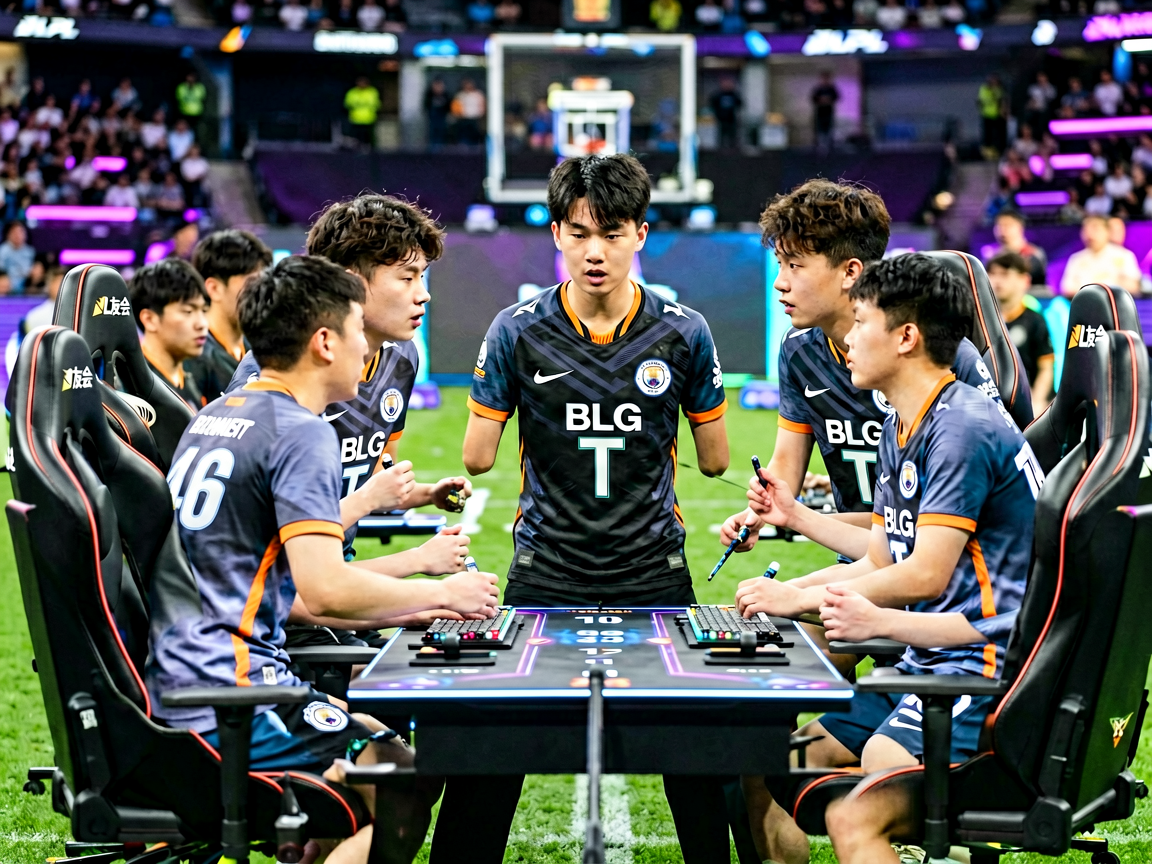 球友会电竞赛事现场选手比赛画面